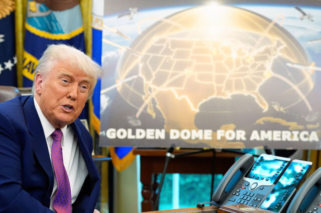Sistema de defesa antimíssil Golden Dome de Trump estimado em 1,2 biliões ao longo de 20 anos