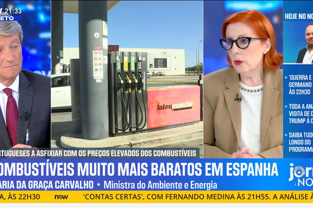Portugal 'a salvo' de cenário de escassez de combustível mas 'jet fuel preocupa', diz ministra