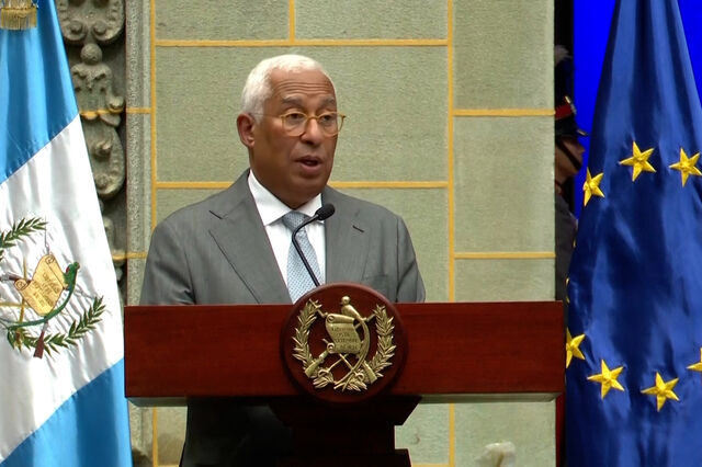 António Costa visita a Guatemala e promete apoio da UE à democracia e segurança no país 