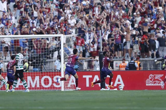 Torreense bate Sporting e conquista a Taça de Portugal