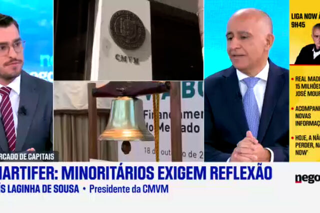 CMVM assegura que regras da OPA sobre a Martifer 'são cumpridas'