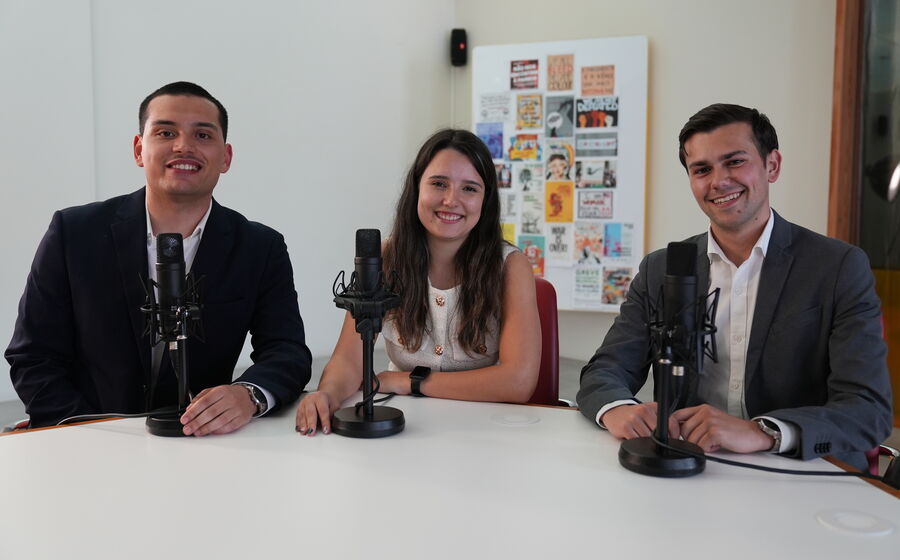 Rui Cruz, Mariana Faustino e Vítor Marques venceram o concurso 'O Meu Futuro Financeiro'.