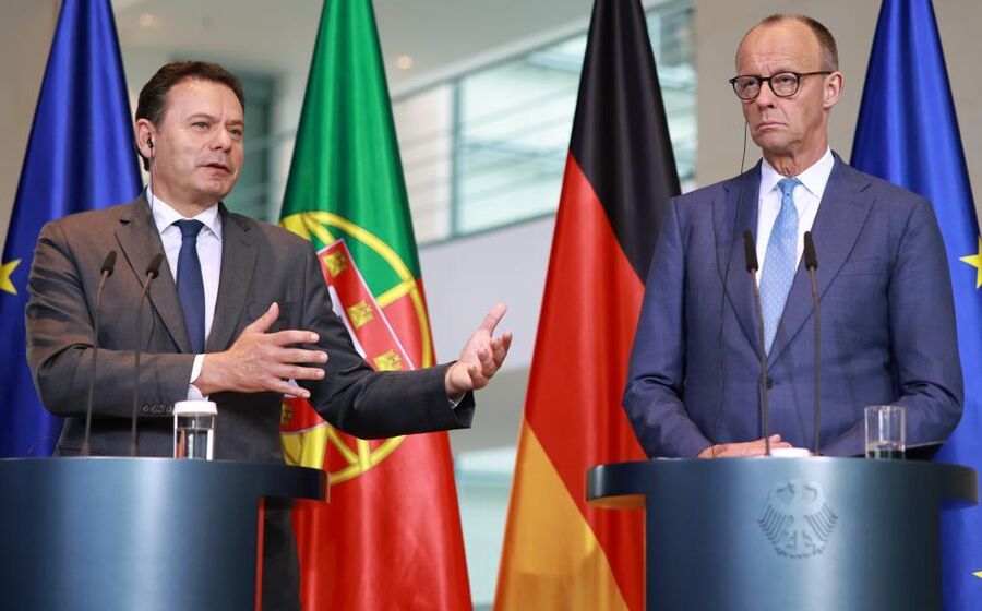 Montenegro e Merz estiveram reunidos em Berlim 