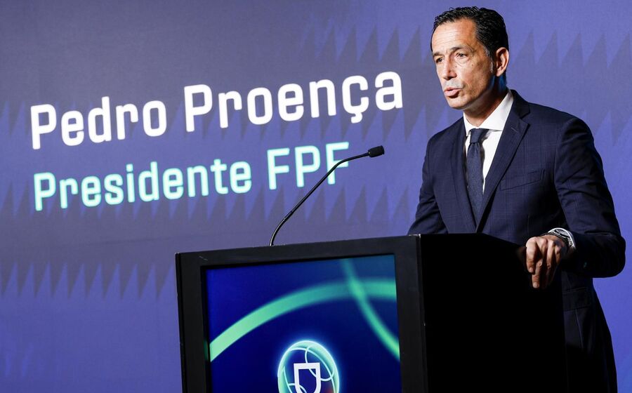 Pedro Proença, presidente da Federação Portuguesa de Futebol