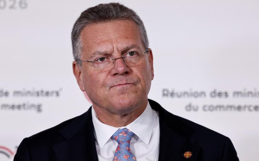 Maros Sefcovic, comissário europeu do Comércio