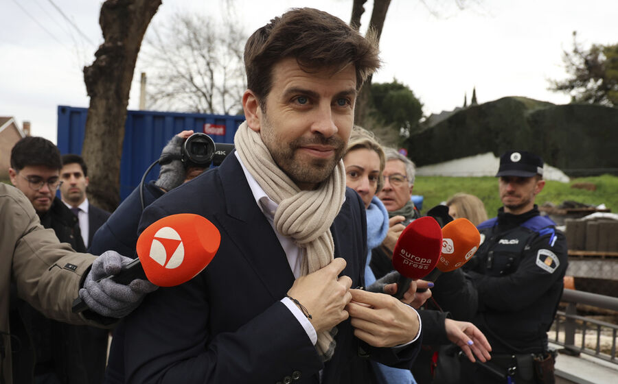 Gerard Piqué, ex-jogador de futebol.