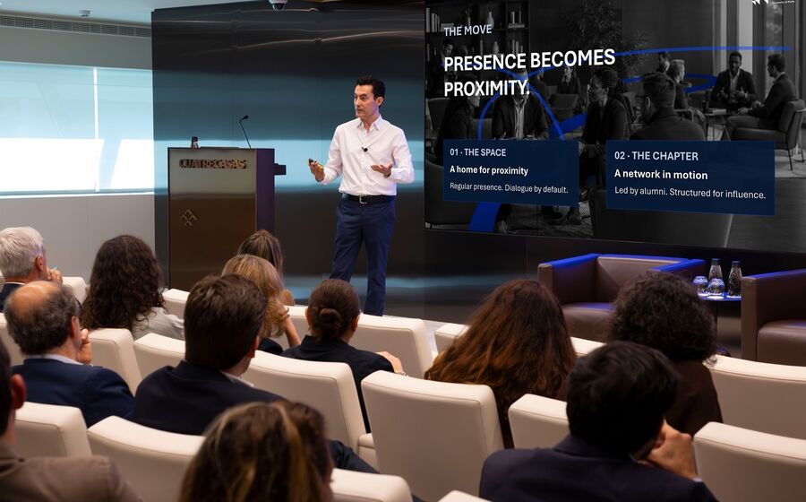 José Esteves, dean da Porto Business School, na sessão de lançamento do Alumni Chapter de Lisboa.