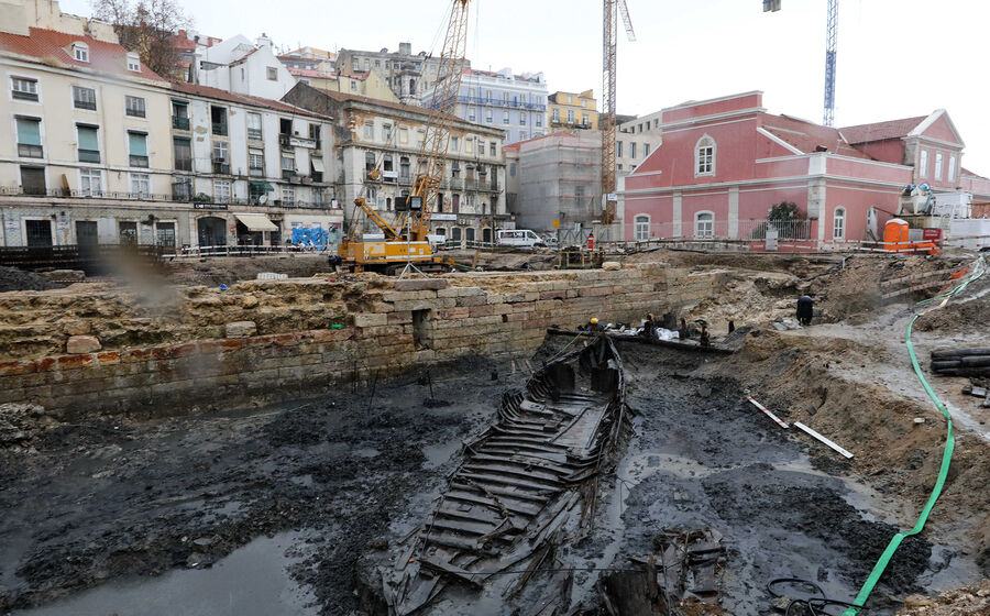 Como era Lisboa no tempo em que era governada pelo império romano. 
