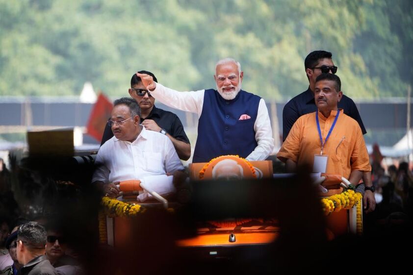 Narendra Modi, primeiro-ministro da Índia
