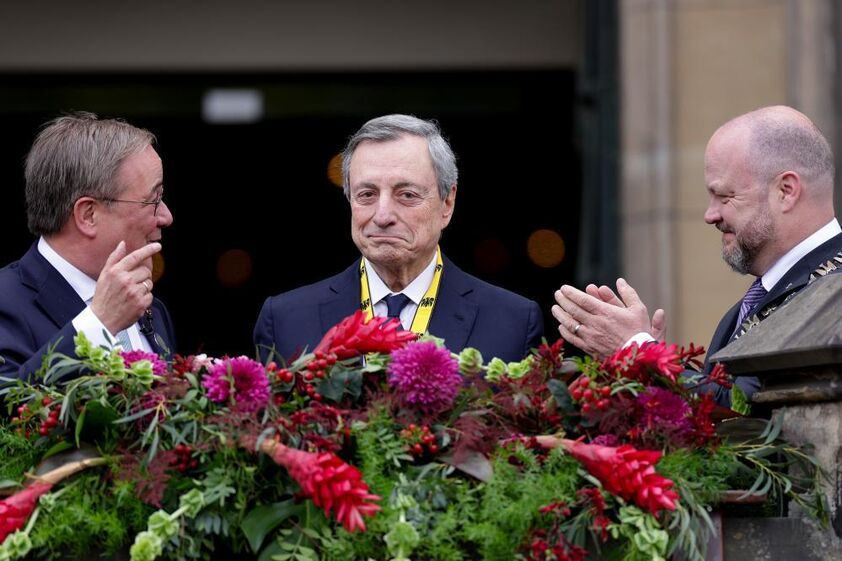 Mario Draghi, ex-presidente do Banco Central Europeu