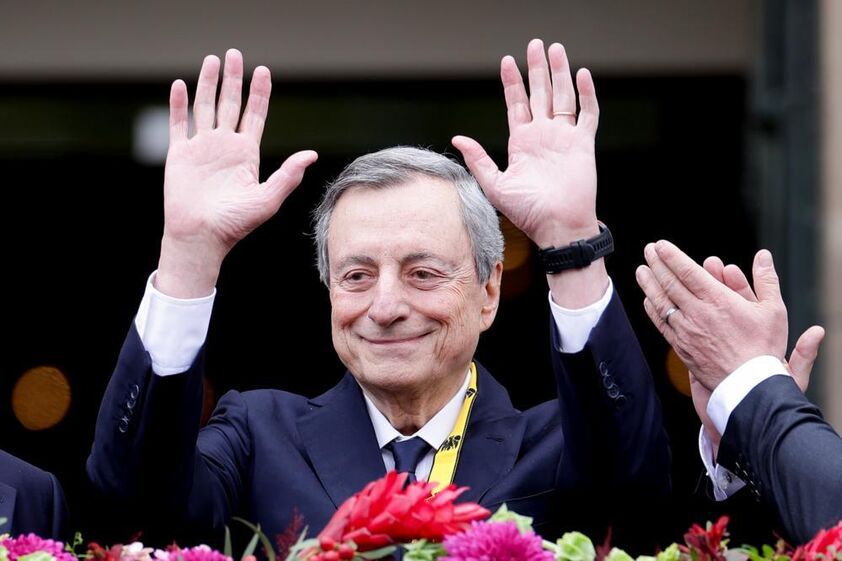 Mario Draghi, ex-presidente do Banco Central Europeu