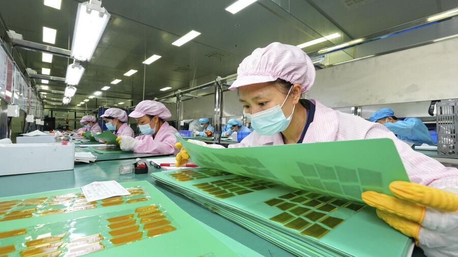 Produção industrial da China cresce 4,1% em abril