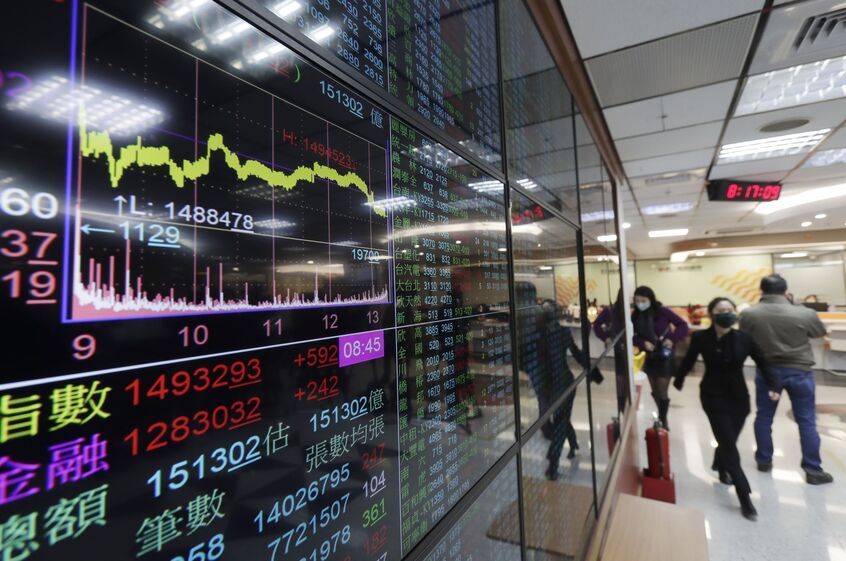 Taiwan ultrapassa Índia como quinto maior mercado bolsista do mundo