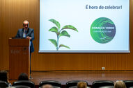 Entrega de certificado Coração Verde a entidades na Lipor