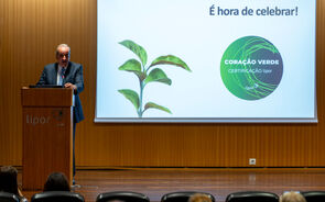 Entrega de certificado Coração Verde a entidades na Lipor