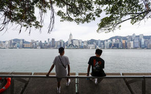 Victoria Harbour, Hong Kong.