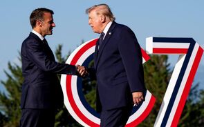 Trump reuniu-se com Macron antes da cimeira do G7 