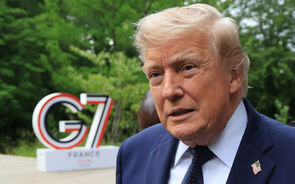 Donald Trump, Presidente dos EUA, terá assinado o acordo em Paris