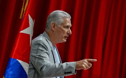 O Presidente cubano condenou a imposição de novas sanções dos EUA a si e à sua família