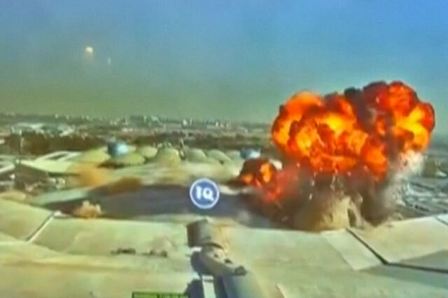 Vídeo mostra drone iraniano a atingir aeroporto no Kuwait. Ataque fez um morto