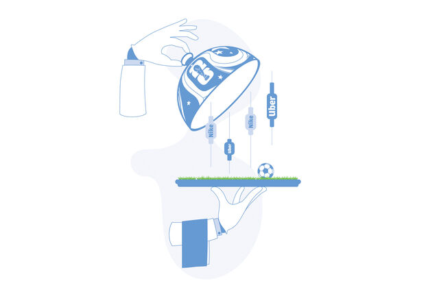 Da Nike à Uber,  as ações que levam  a taça do Mundial 
