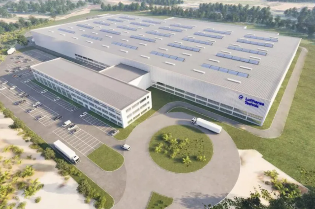 DST ganha construção de fábrica de 309 milhões da Lufthansa na Feira