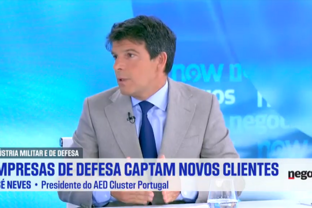 José Neves: 'Temos de olhar para o impacto do investimento nos caças não a cinco, mas a 30 ou 40 anos'