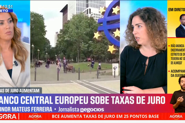 A análise do Negócios à subida dos juros pelo BCE