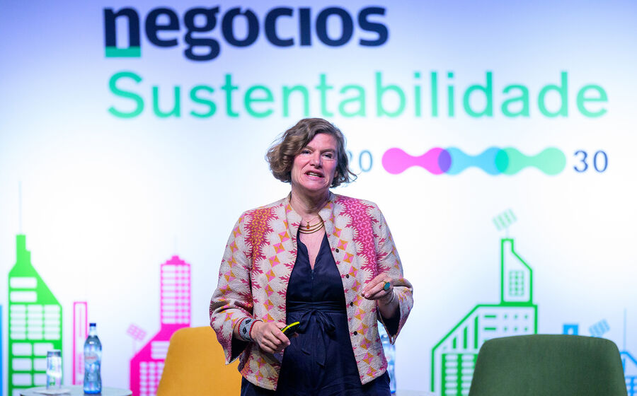 Mariana Mazzucato defendeu, na Grande Conferência Negócios Sustentabilidade 2030, que a transição climática exige um financiamento orientado para o longo prazo e uma economia guiada pelo bem comum.