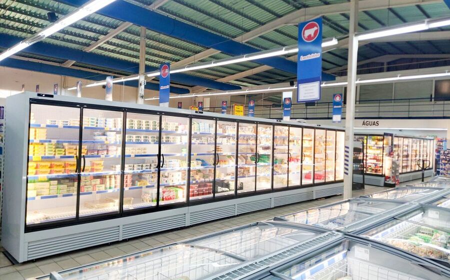 A EMATER possui quatro supermercados Guarita a ilha Terceira.
