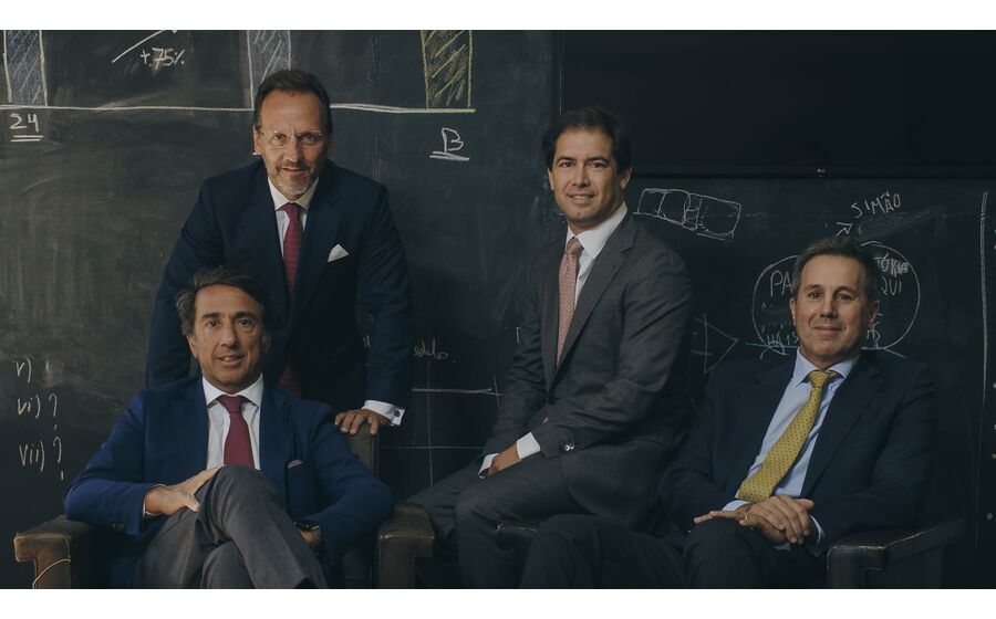 Pedro Araújo e Sá, Nuno Fernandes Thomaz, Pedro Soares David e Martim Avillez Figueiredo, os sócios fundadores da Core Capital.