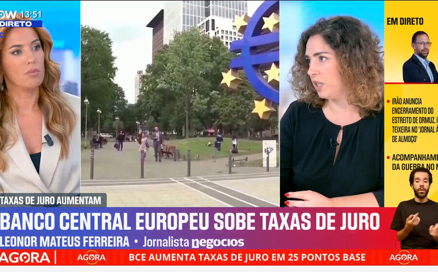 BCE sobe juros na Zona Euro: «O grosso do impacto desta subida já está incorporado»