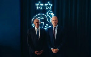 Philippe Diallo, presidente da Federação francesa de futebol, e Zidane