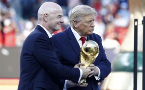 Infantino e Trump
