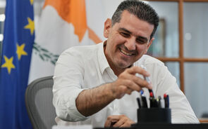 O ministro cipriota da Energia, Michael Damianos, entrevistado pela AP.