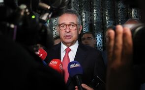 O Presidente da República, António José Seguro, após visita à Bienal de Arte de Vila Nova de Cerveira.