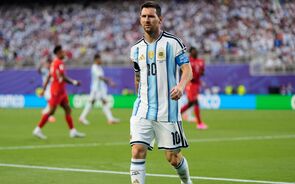Messi diz adeus à seleção argentina