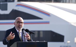 Apresentação da frota de 10 navios 100% elétricos da Transtejo Soflusa, no Cais do Sodré.