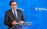 Manuel Castro Almeida, ministro da Economia e Coesão Territorial, no final do Conselho de Ministros.