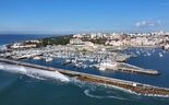 O antigo hotel Miramar, em Cascais, foi destruído por um incêndio na década de 1970.
