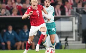 Portugal defrontou a Dinamarca em Copenhaga.