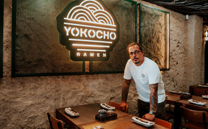 O chef Tiago Penão, restaurante Yokosho