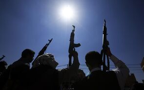 Imagem de arquivo dos rebeldes Houthis