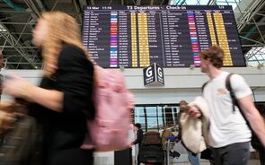 Aeroporto de Fiumicino, em Roma